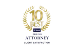 Logo of 2021 10 Best Personal Injury Attorneys for Client Satisfaction