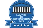 Logo of Lawyers of Distinction 2024
