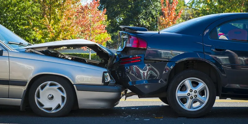 Car accident on Michigan roadway