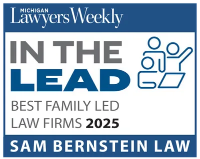 Michigan Lawyers Weekly In the Lead Best Family Led Law Firms 2025 Logo