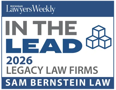 Michigan Lawyers Weekly In the Lead Legacy Law Firms 2026 Logo