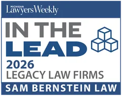 Michigan Lawyers Weekly In the Lead Legacy Law Firms 2026 Logo