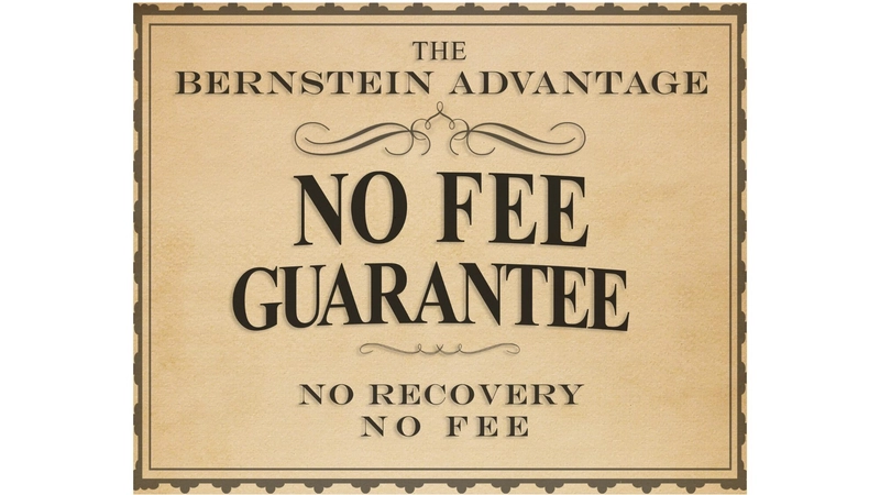 The No Fee Guarantee stamp