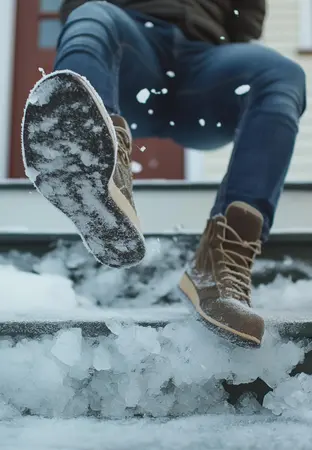 Slip and Fall Accidents - illustration
