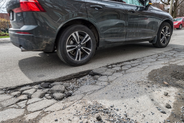 What To Do About Potholes And Vehicle Damage?