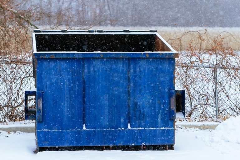 man found froze to death in dumpster