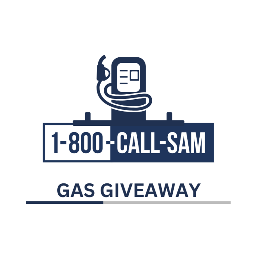 Call Sam Gas Giveaway The Sam Bernstein Law Firm