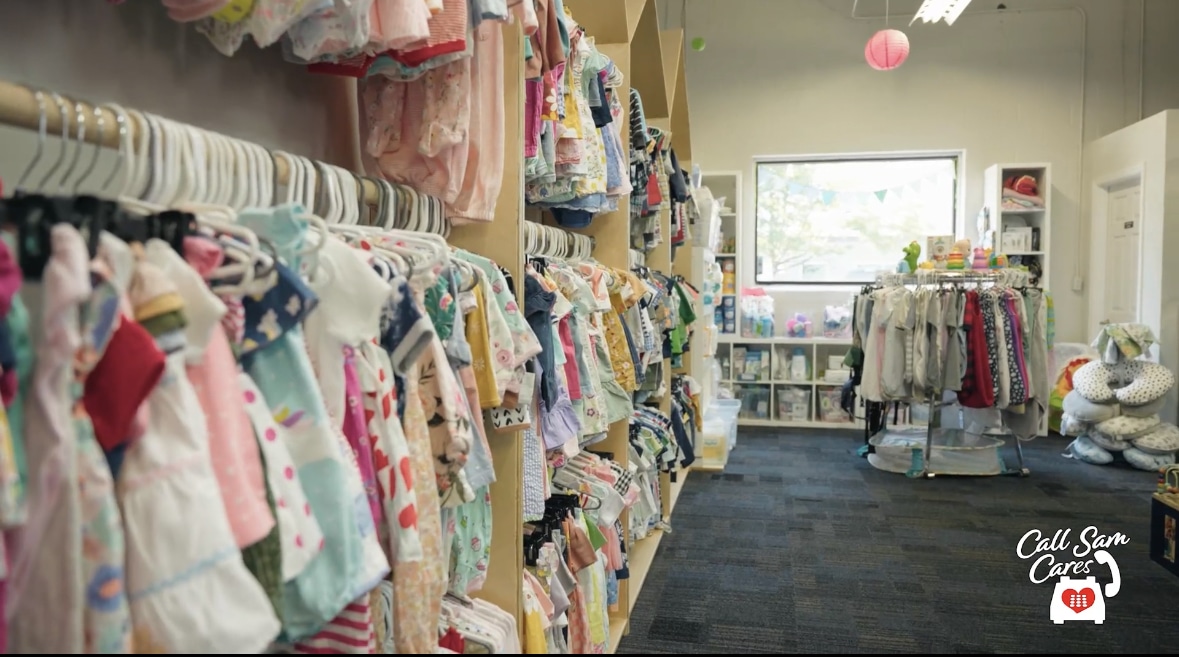 michigan foster care closet inside the building