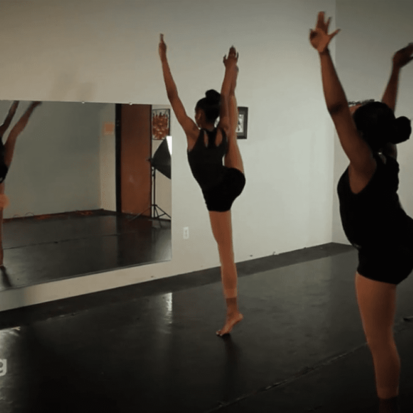 LSO Dance Foundation studio practice