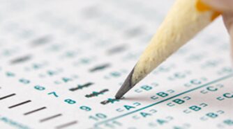 pencil tip filling in scantron