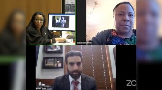 Zoom meeting of project clean slate