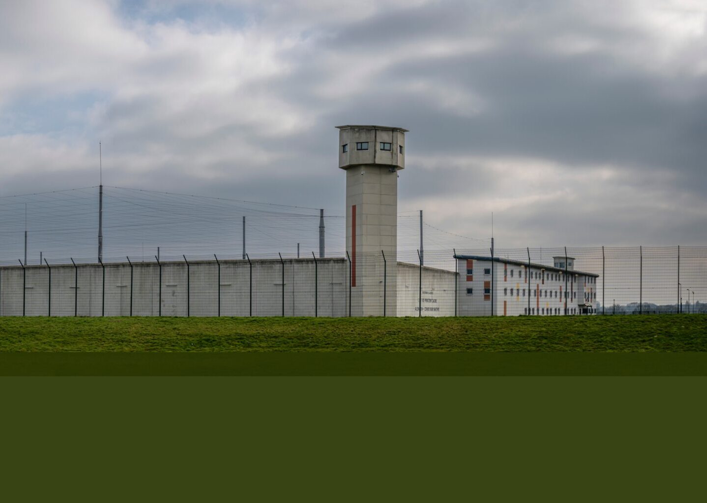 exterior of high security prison